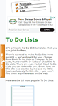 Mobile Screenshot of printabletodolist.com